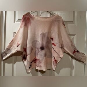 Gorgeous Comfort in Floral Print Women's Sweater